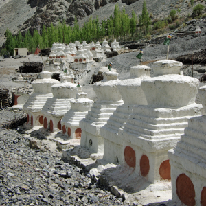 Chortans, Nubra Valley