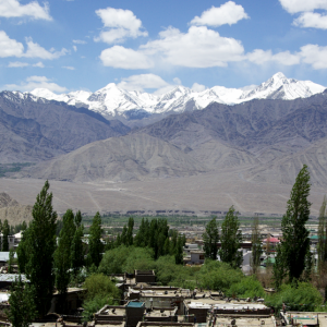 View from Grand Dragon Hotel, Leh