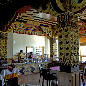 Dining room, Grand Dragon Hotel, Leh