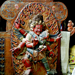 Protector god in Leh Palace