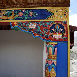 Decoration, Matho Gompa