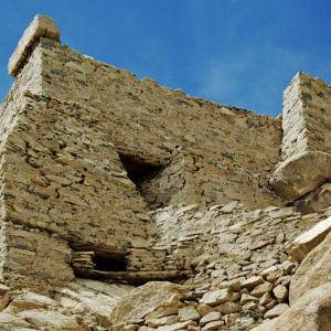 Ruins of the old Shey Palace