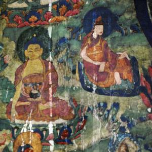 C17th paintings in the Lhang, Shey Palace