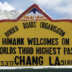 The summit, ChangLa Pass