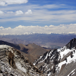 View from the KhardungLa road