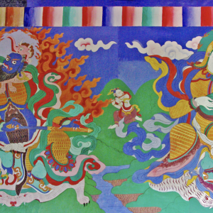 Cardinal Kings in the New Temple, Samtanling Gompa