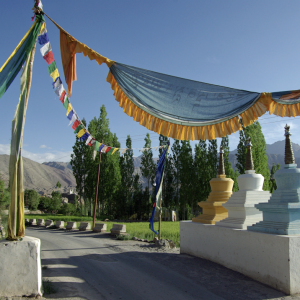 Approach to Alchi village