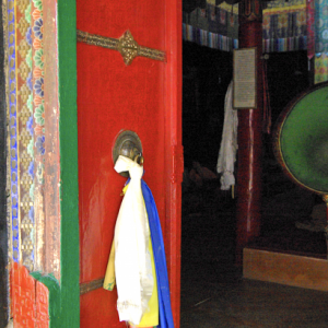 Dukhang doorway, Likir Gompa