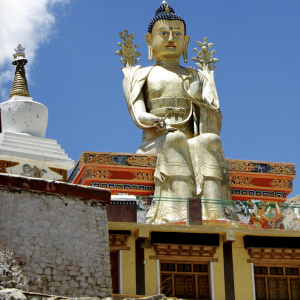 Statue of the Future Buddha, Likir Gompa