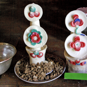 Butter sculptures in the Museum, Likir Gompa