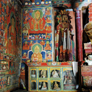 Maitreya Buddha, Chamba Llakhang, Basgo Gompa