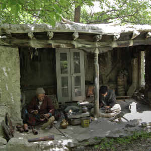 Traditional metal workers, Chilling Village
