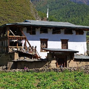 Farmhouse, Haa valley, Bhutan