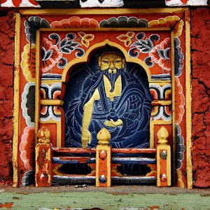 Detail from  central chortan, Dochula Pass, Bhutan