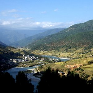 Punakha Valley, Bhutan