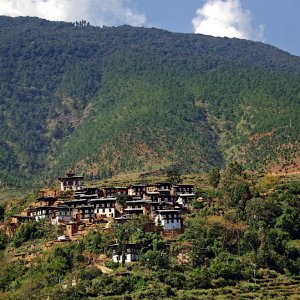 Richengang village, Bhutan