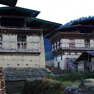 Lusa Village, Phobjikha valley, Bhutan