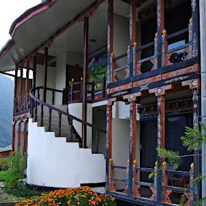 Bedroom block, Yangkhill Resort, Trongsa, Bhutan