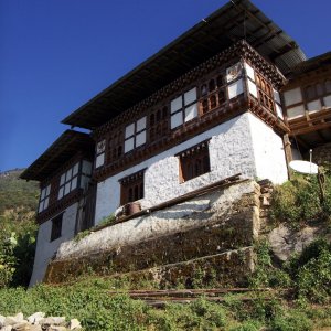 Kuenga Rabten Palace, near Trongsa, Bhutan