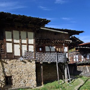 Gaytsa Village in the Chume valley, Bhutan