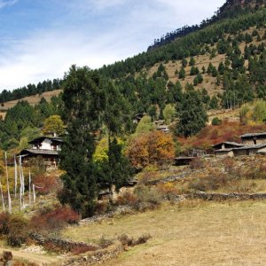 Somthang village, Bhutan