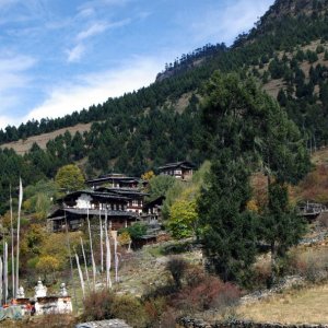 Somthang village, Bhutan