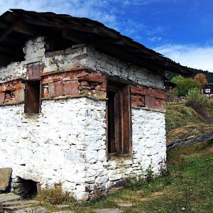 Water driven prayer wheel, Shingkar Village, Bhutan