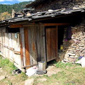Bathhouse, Shingkar village, Bhutan