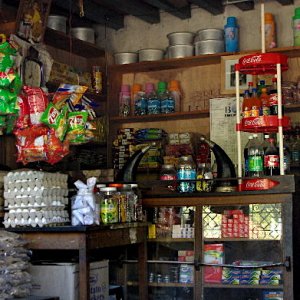Typical shop, Mongar, Bhutan