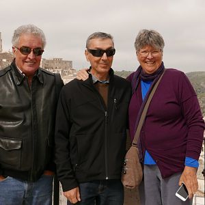 Rob Mari, Steve and Pauline Kenny