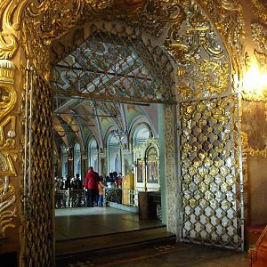 Trinity St Sergius Monastery, Looking from St Sergius Church into the Refectory