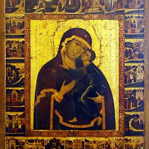 Yaroslavl Art Museum, C17th Icon of Our Lady of Tolga