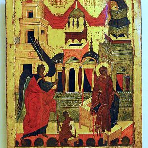 Yaroslavl Art Museum C16th Icon of the Annunciation