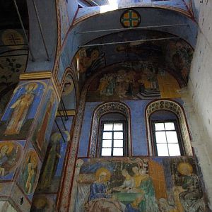 Bogolyubovo, Cathedral of the Nativity - C18th frecoes