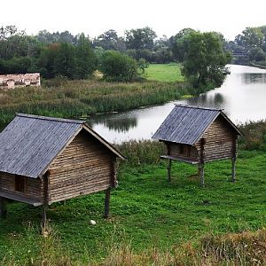 Suzdal Museum of Wooden Architecture and Everyday Life of Peasants - barns