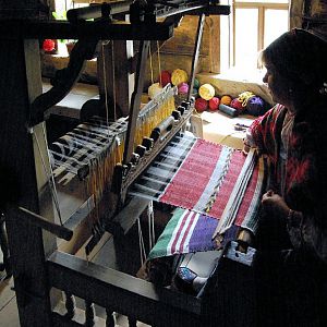 Suzdal Museum of Wooden Architecture and Everyday Life of Peasants - weaving