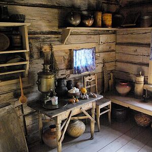 Suzdal Museum of Wooden Architecture and Everyday Life of Peasants - kitchen