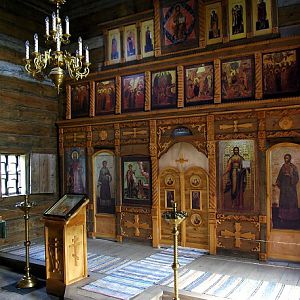 Suzdal Museum of Wooden Architecture and Everyday Life of Peasants - Resurrection Church Iconostasis