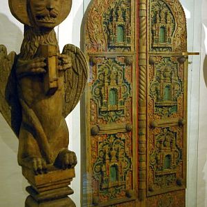 Suzdal, St Euthymius Monastery of Our Saviour - Archimandrite Building Museum C17th doorway