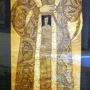 Suzdal, St Euthymius Monastery of Our Saviour - Archimandrite Building Museum embroidered pall