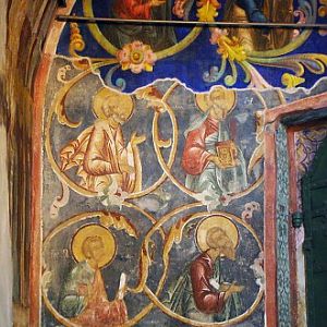 Suzdal Kremlin, Cathedral of the Nativity of the Mother of God - frescoes