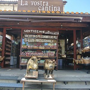 Castelluccio, Norcia, Umbria.  A few weeks before earthquake of 2016