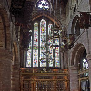 Carlisle Cathedral - Rigimental chapel in the nave