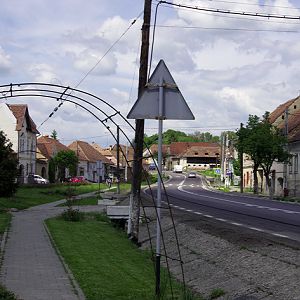 Saschiz main street