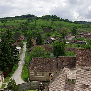 Fields around Biertan Village