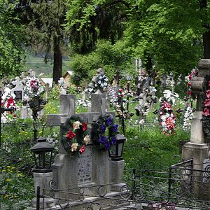 Cemetery, Moldovita Monastery