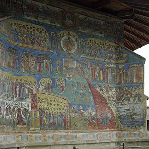 Voronet Monastery, Last Judgement