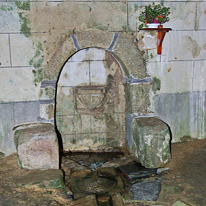 Chapel of St Thégonnec, fountain