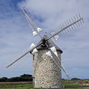 Trouguer windmill
