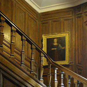Manoir de Kérazan, staircase